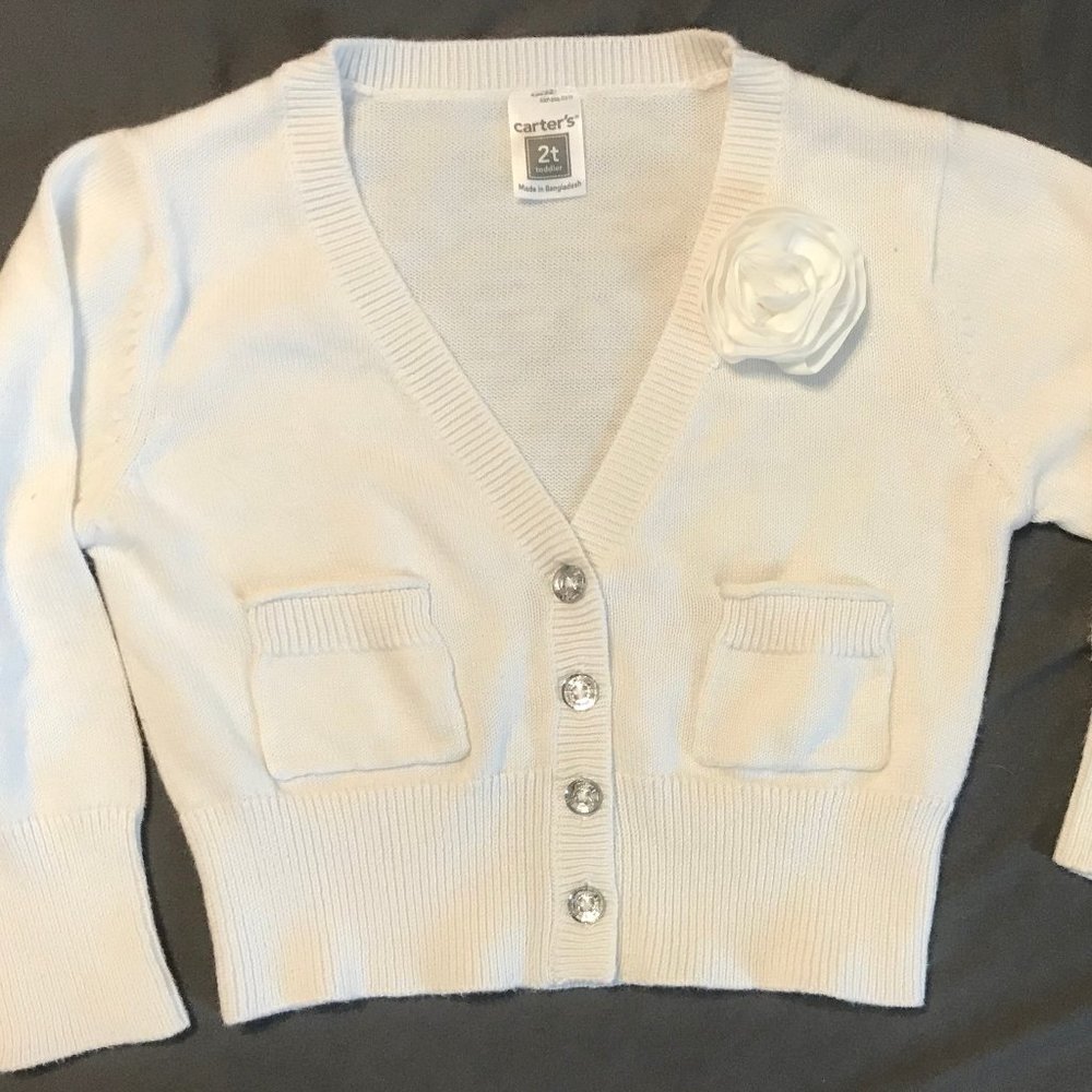 Carter's 2T off white sweater